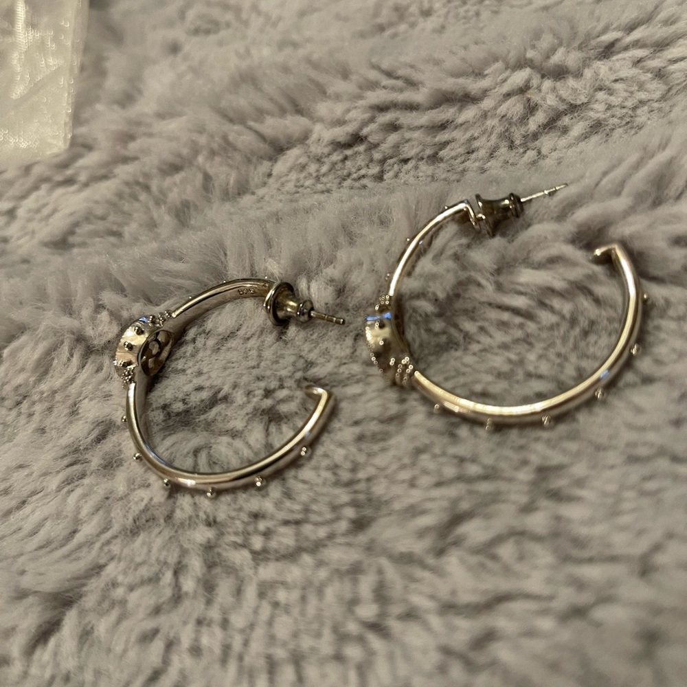 Longaberger So Rachael hoop earrings
